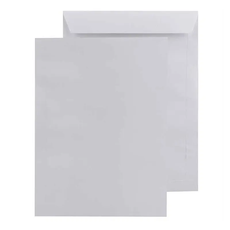Asil Doğan AS-0853 Extra Silikonlu Torba Zarf 24cm x 32cm 110 Gr. Beyaz x 250 Li Kutu