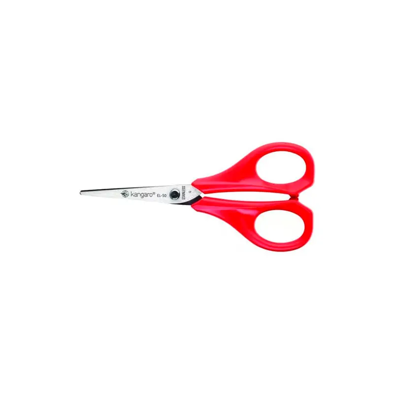 Kangaro EL-50 Elegance Makas 128 mm Kırmızı