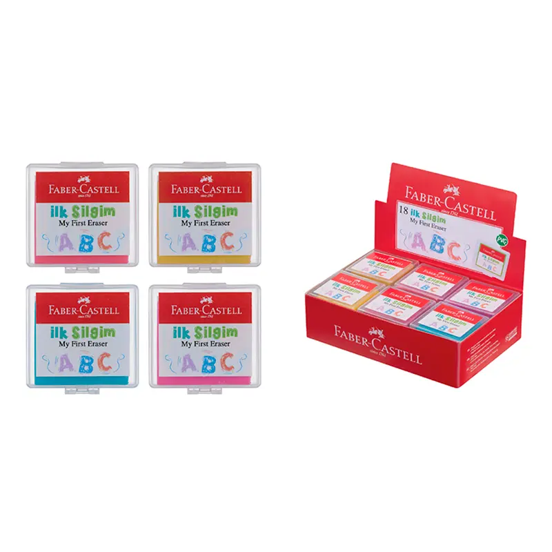 Faber-Castell 5130127322 İlk Silgim x 18 Li Kutu