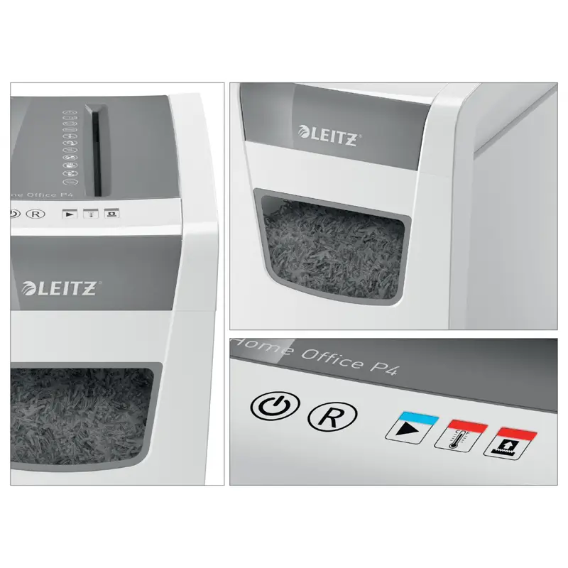 Leitz L-8001 IQ Slim Home Office Evrak İmha Makinesi Beyaz