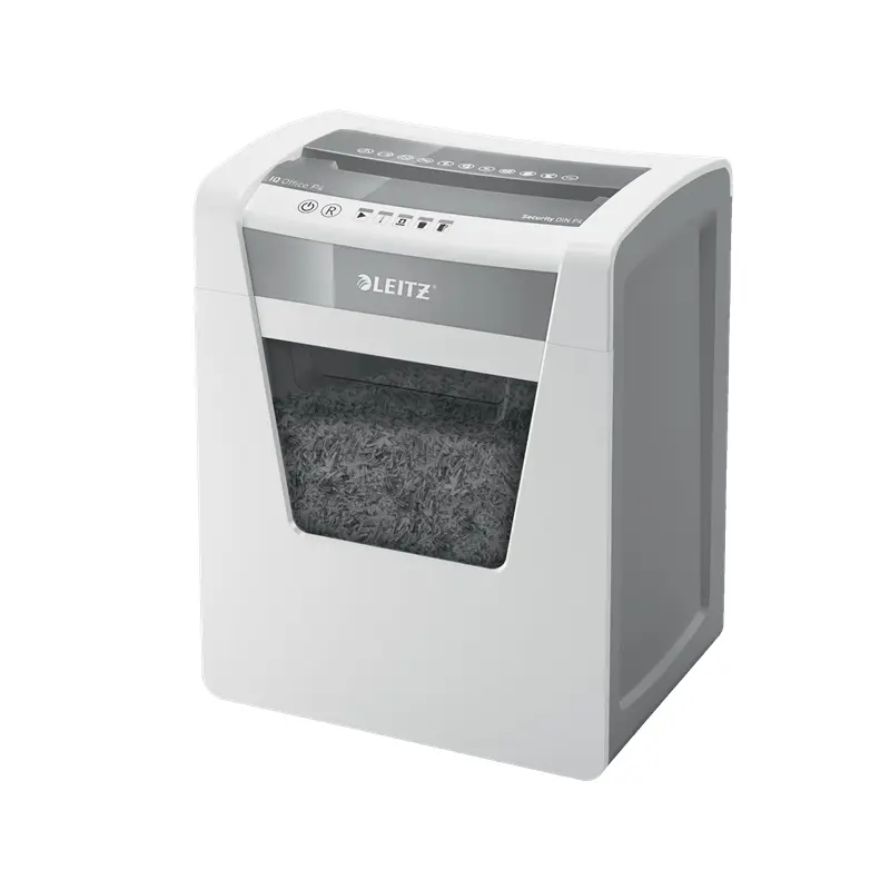 Leitz 8003 IQ Office P4 Evrak İmha Makinesi Beyaz