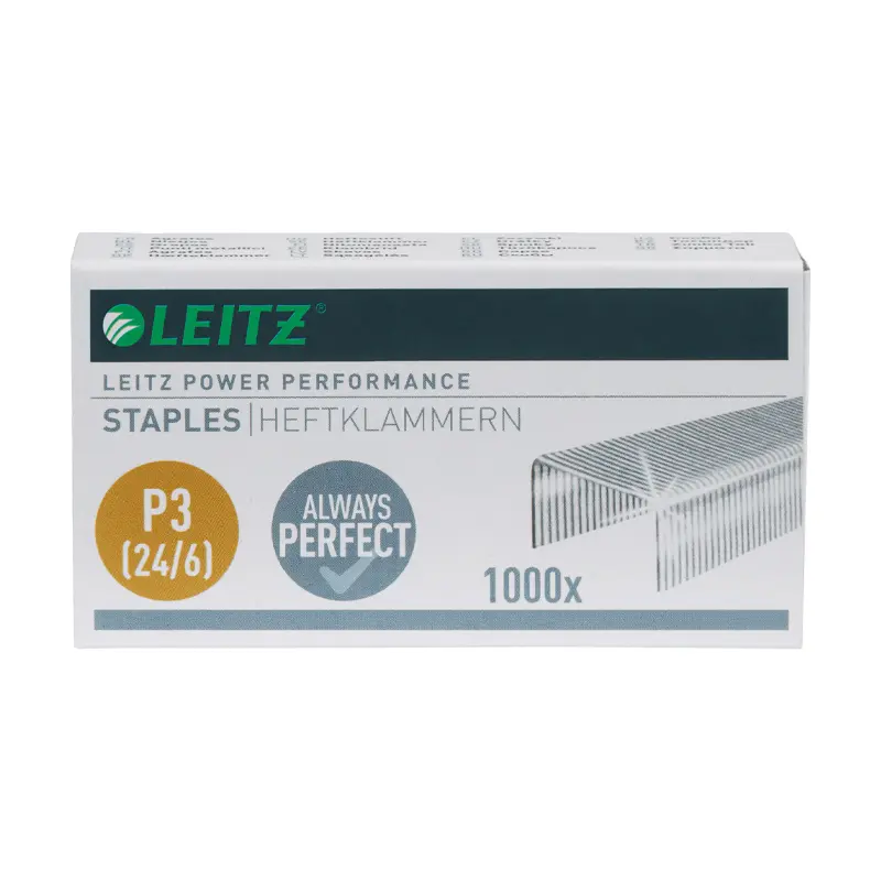 Leitz 5570 Power Performance P3 Zımba Teli No:24/6 1000 Li Kutu x 20 Li Paket