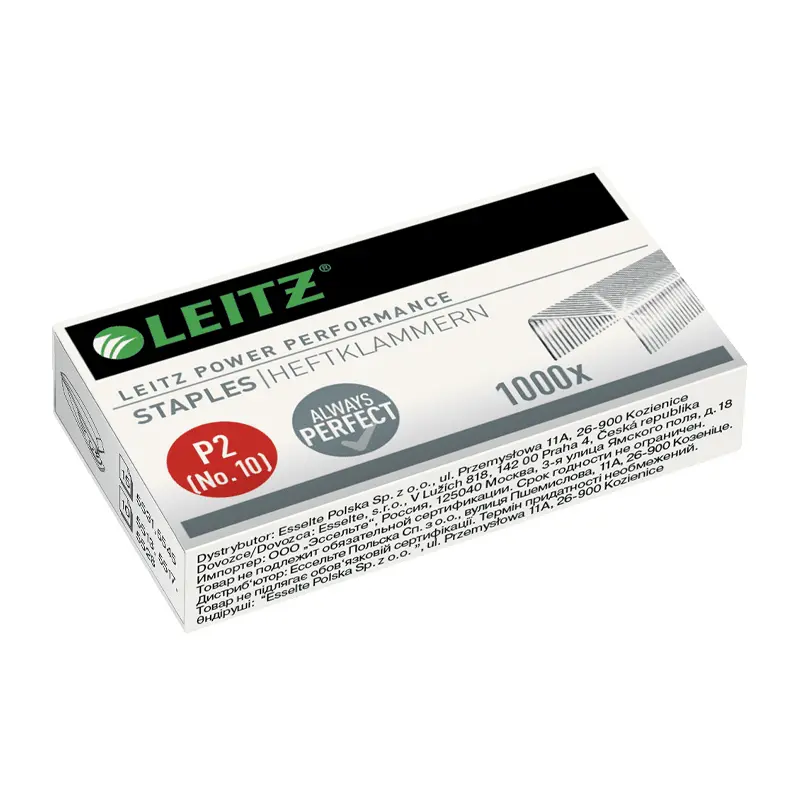 Leitz 5577 Power Performance P2 Zımba Teli No:10 1000 Li Kutu x 20 Li Paket