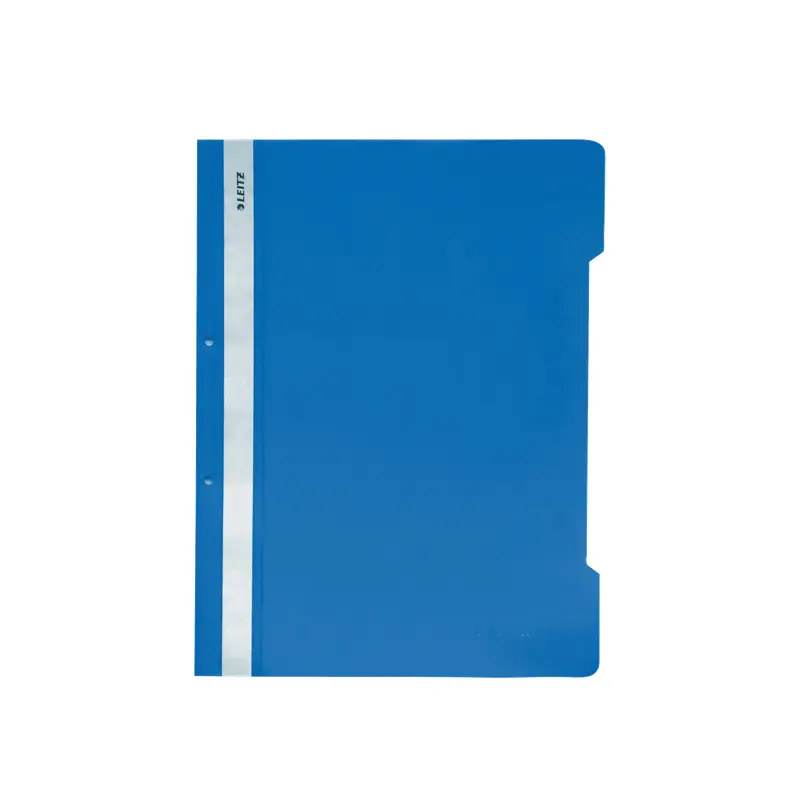 Leitz L-4189 Plastik Telli Dosya Açık Mavi 50 Li Paket