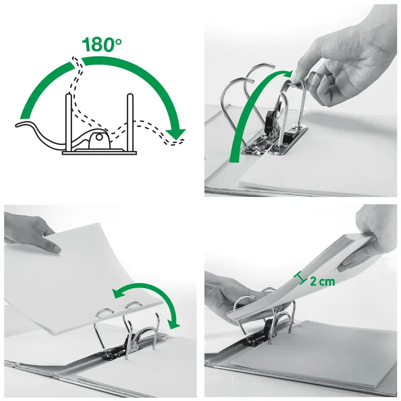 Leitz 1015T 180° Dar Plastik Büro Klasör Turuncu 30 Lu Koli