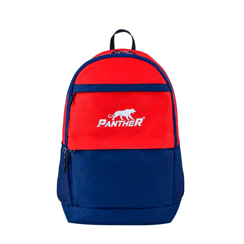 Panther Pt-4036 Duble Sırt Çantası Lacivert-Kırmızı