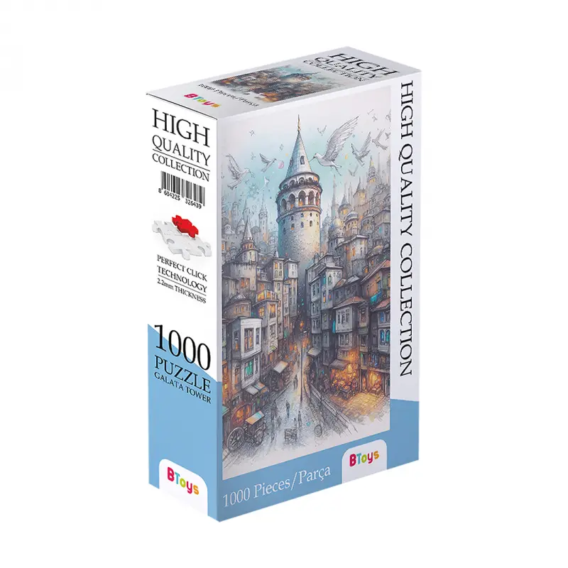 BToys 326439 Puzzle 1000 Parça Galata Tower