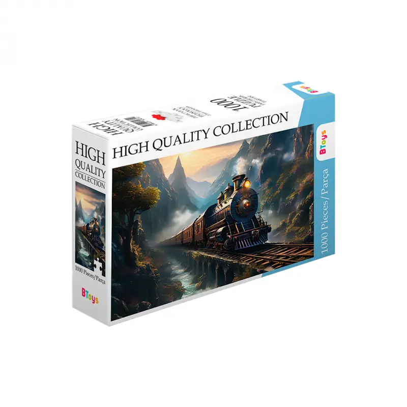 BToys 326545 Puzzle 1000 Parça Time Express