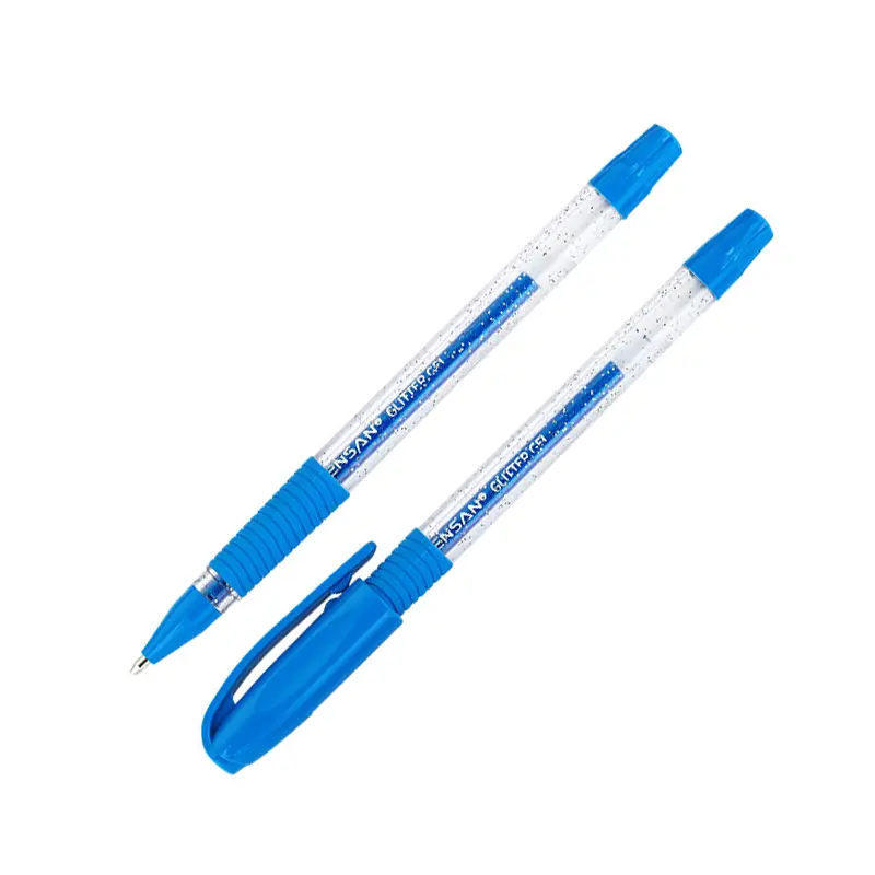 Pensan 2280 Simli Jel Tükenmez Kalem 1.0mm Mavi 12 Li Kutu