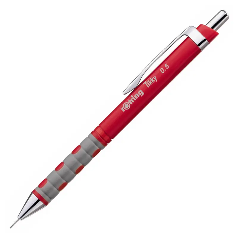 Rotring 1904699 Tikky RD Versatil Kalem 0.5mm Kırmızı x 12 Li Kutu