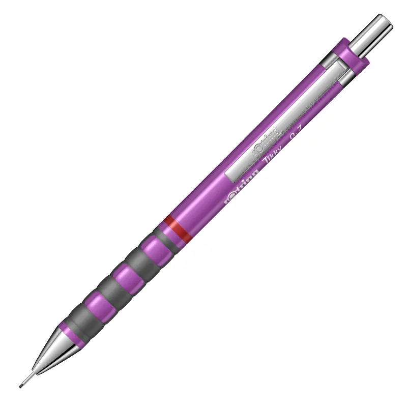 Rotring 2007254 Tikky RD Versatil Kalem 0.7mm Mor x 12 Li Kutu