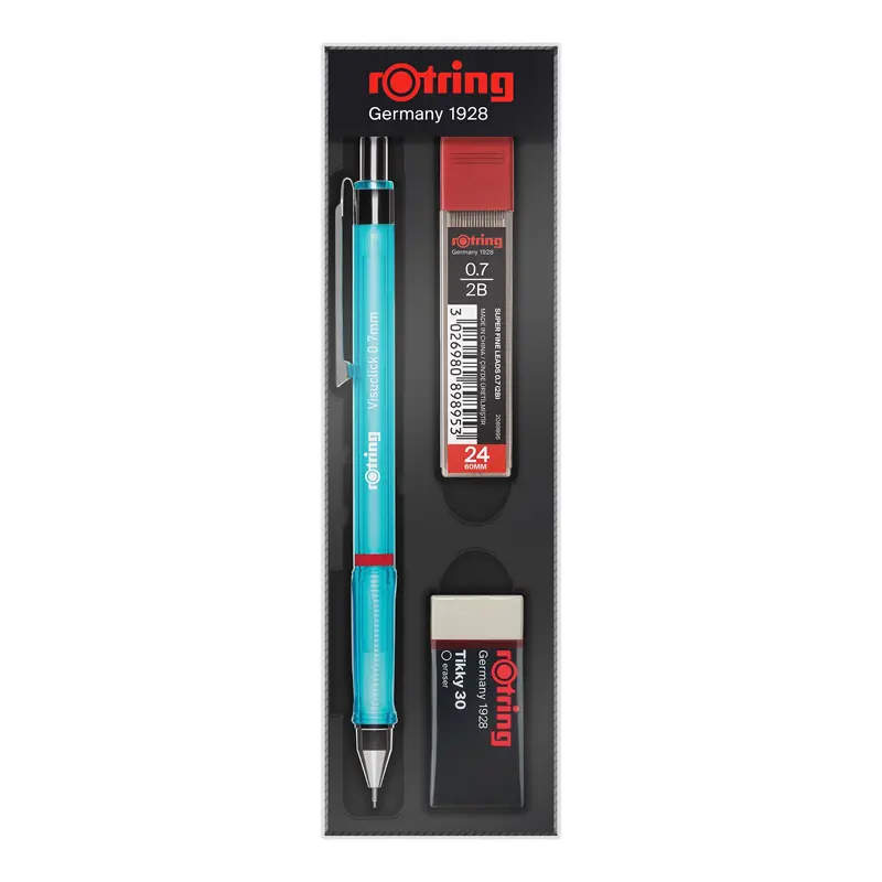 Rotring RO-VK07 Visuclick Okul Seti Versatil + Min + Silgi 0.7mm Mavi