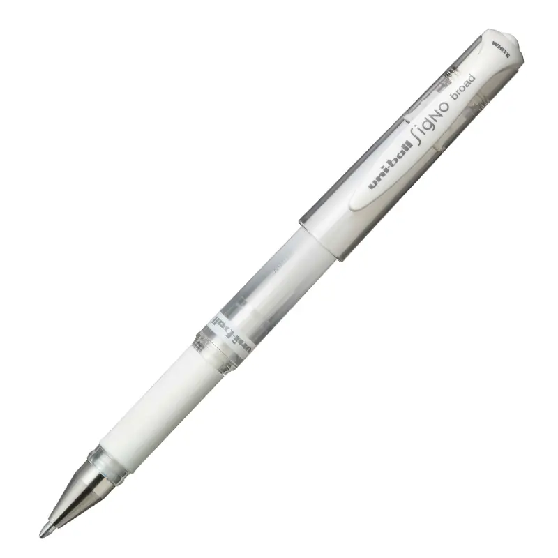 Uni-Ball UM-153 Signo Broad Bilye Uç Davetiye Jel Roller Kalem 1.0mm Beyaz