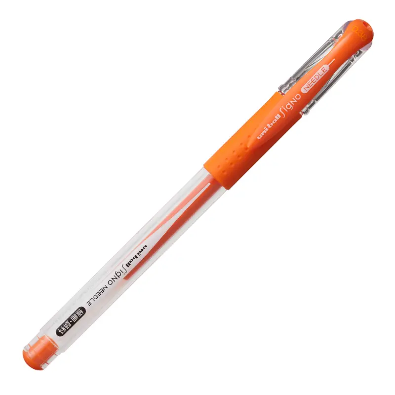 Uni-Ball UM-151ND Signo Needle İğne Uç Roller Kalem 0.38mm Turuncu 10 Lu Kutu