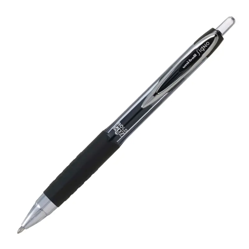 Uni-Ball UMN-207 Signo Bold Bilye Uç Mekanik Jel Roller Kalem 1.0mm Siyah 12 Li Kutu