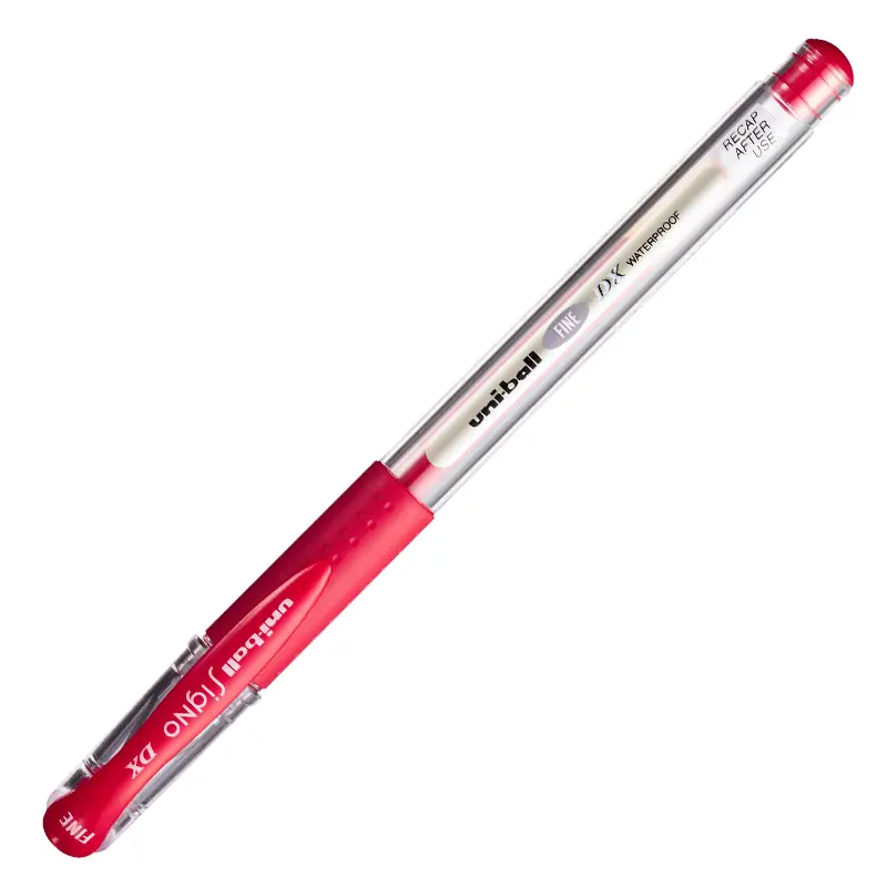 Uni-Ball UM-151 Signo Dx Fine Bilye Uç Jel Roller Kalem 0.7mm Kırmızı 12 Li Kutu