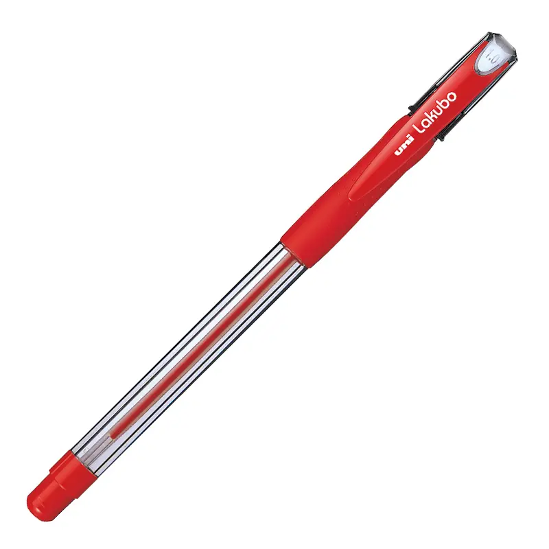 Uni-Ball SG-100 Lakubo Micro Bilye Uç Tükenmez Kalem 1.0mm Kırmızı 12 Li Kutu
