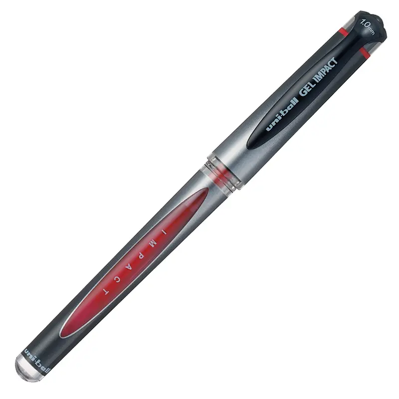 Uni-Ball UM-153S Signo Broad Bilye Uç Jel İmza Kalemi 1.0mm Kırmızı 12 Li Kutu