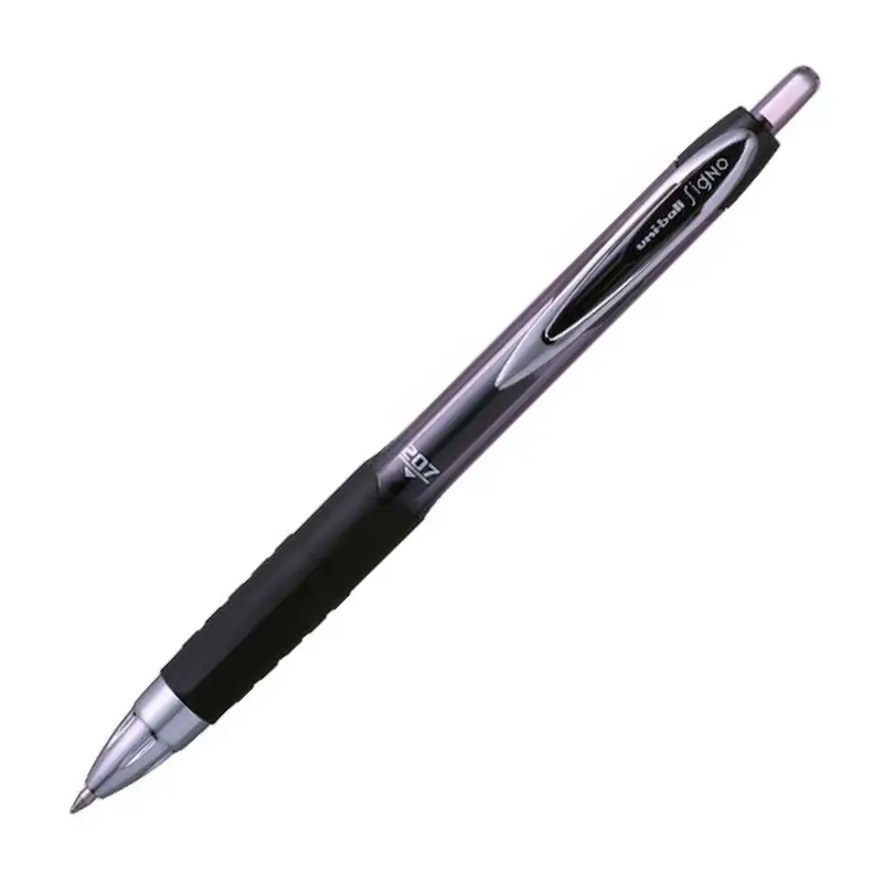 Uni-Ball UMN-207 Signo Bilye Uç Mekanik Jel Roller Kalem 0.7mm Siyah 12 Li Kutu