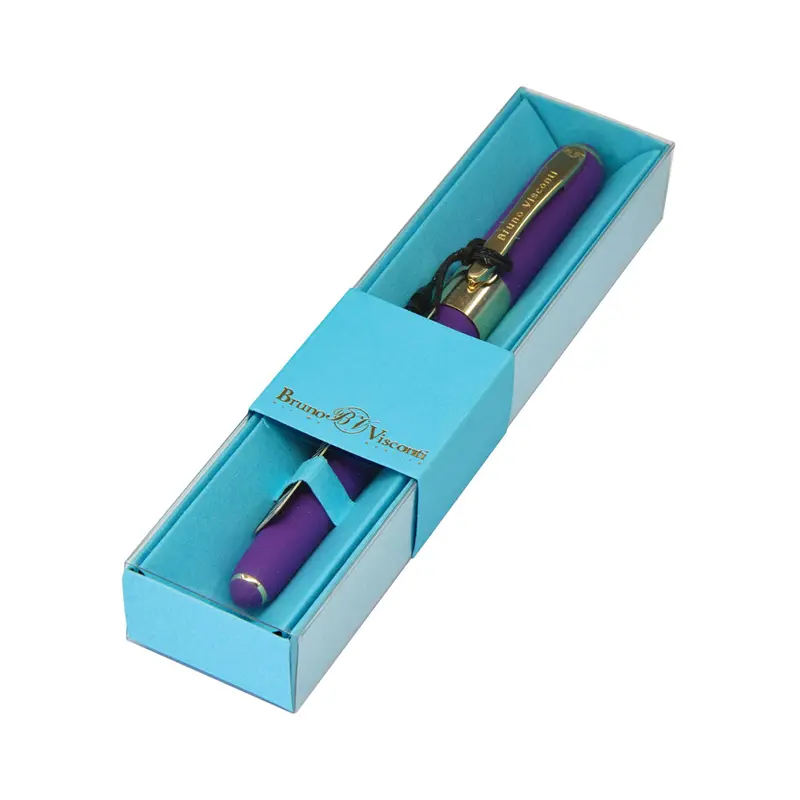 Bruno Visconti 20-0125/127 Tükenmez Kalem Monaco 0.5mm Mor Gövde