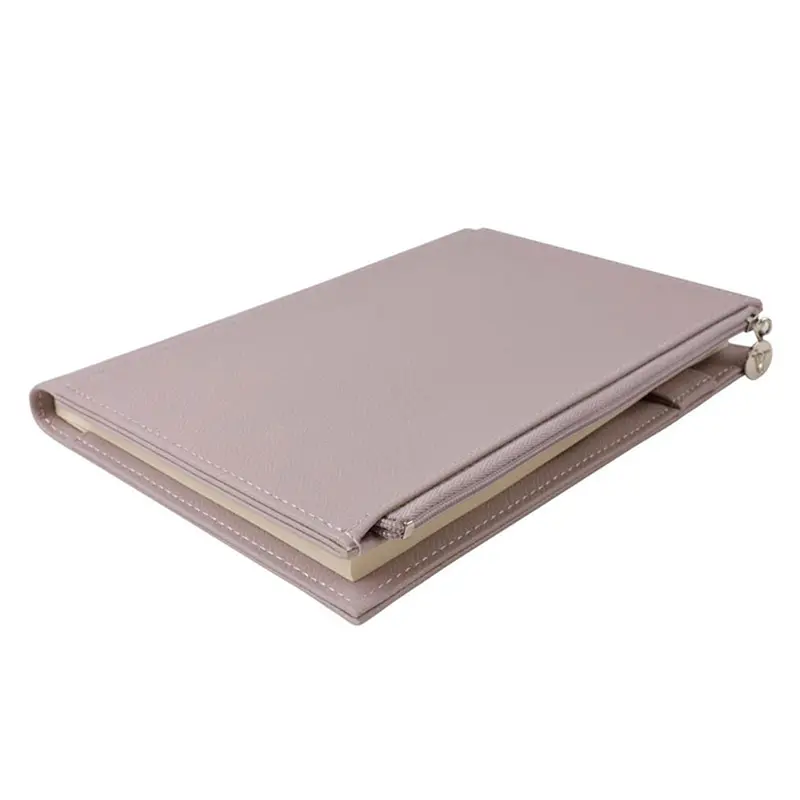 Victoria Journals 7199 Zipco Defter 14x20cm 80 Gr. 96 Yaprak Çizgili Gül Kurusu
